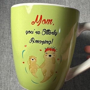 Global Desi Otter-Themed Lime Mug